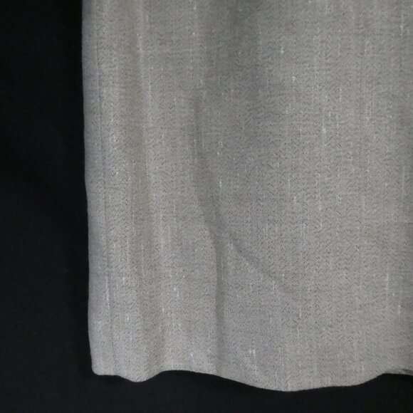 Lined Beige Pencil Skirt | Size 42 | Made In Italy - Picture 6 of 15